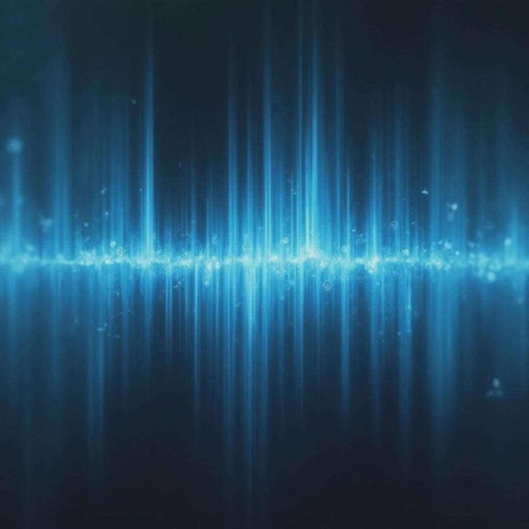 Calming audio track for long flight recovery